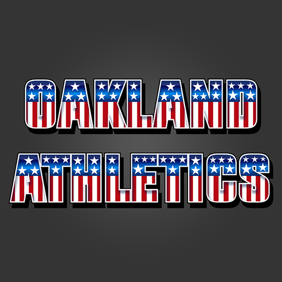 Oakland Athletics American Captain Logo iron on paper